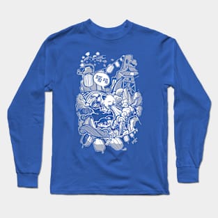 Fire-Breathing Cat Long Sleeve T-Shirt